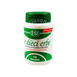 Esi Le dieci erbe 100 tavolette 40 g