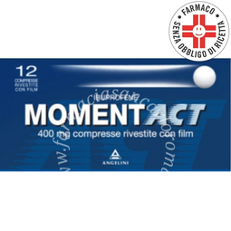 Momentact 400 mg ibuprofene 12 compresse rivestite