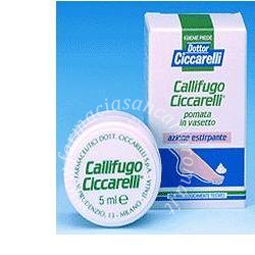 Callifugo in pomata per estirpare calli igienepiede confezione in vaso da 5ml