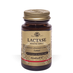 Solgar Lactase masticabile 30 tavolette