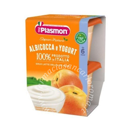 Plasmon omogeneizzato yogurt albicocca 120 g x 2 pezzi