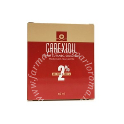 Carexidil 2% spray cutaneo, soluzione 2% spray cutaneo soluzione, 1 flacone in hdpe da 60 ml dotato di pompa dosatrice