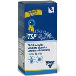 Soluzione oftalmica tsp 0,5% ts polisaccaride flacone 10 ml