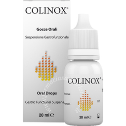 Colinox sospensione gastrofunzionale gocce orosolubili trattamento meteorismo aerofagia coliche gassose 20 ml