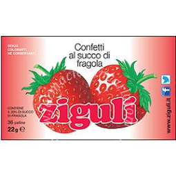 Ziguli fragola 36 palline 22 g