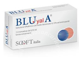 Blu yal a gocce oculari 15 flaconcini monodose 0,30 ml
