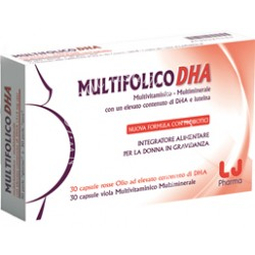 Multifolico dha 30 capsule rosse + 30 capsule viola