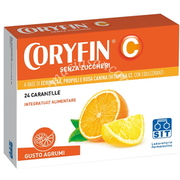 Coryfin c senza zucchero agrumi 48 g