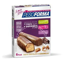 Pesoforma barretta cioccolato caramello 12 x 31 g