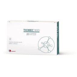 Tiobec 800 20 compresse fast-slow 32 g