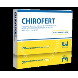Chirofert 20 compresse 22 g
