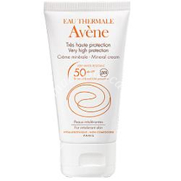 Eau thermale avene crema schermo minerale 50+ 50 ml