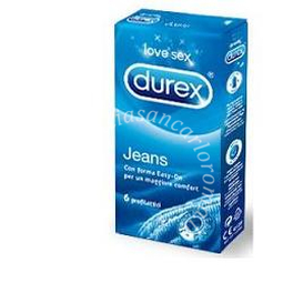 Profilattico durex jeans easyon 6 pezzi