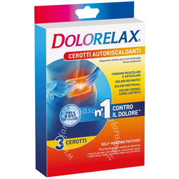 Dolorelax cerotto effetto caldo 3 pezzi