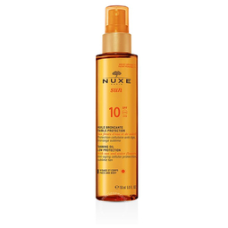 Nuxe sun olio solare viso e corpo SPF 10