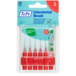 Tepe scovolino rosso 0,5mm 6 pezzi