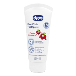 Chicco dentifricio fragola 50 ml 12m+ con fluoro