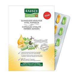 Rausch capsule vitalita' alle erbe svizzere 60 capsule