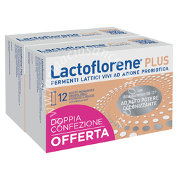 Lactoflorene plus bipack 12 bustine 48 g
