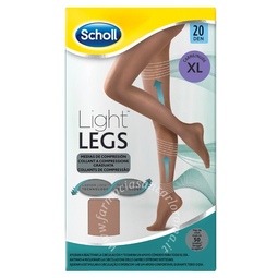 Scholl lightlegs 20 denari taglia xl colore nude 1 paio