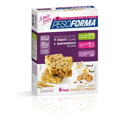 Pesoforma barr cereali cookies vaniglia 372 g