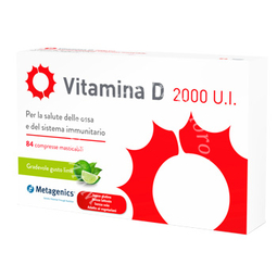Vitamina d 2000 ui 84 compresse