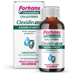 Forhans clexidin 0,20 senza alcool 200 ml