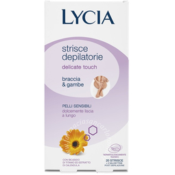 Lycia 20 strisce braccia/gambe pelli delicate 12 pezzi