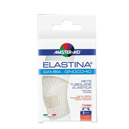 Rete tubolare elastica ipoallergenica master-aid elastina gamba/ginocchio 3 mt in tensione calibro 5 cm