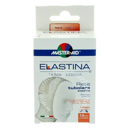 Rete tubolare elastica ipoallergenica master-aid elastina testa/coscia 1,5 mt in tensione calibro 6 cm