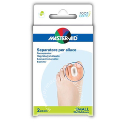 Separatore dita master-aid per alluce s 2 pezzi