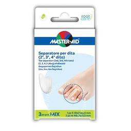 Separatore dita master-aid 1 s + 2 m 3 pezzi
