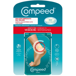Compeed cerotto vesciche medio 10 pezzi
