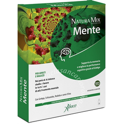 Aboca Natura mix advanced mente 10 flaconcini 150 g