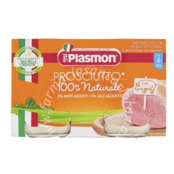 Plasmon omogeneizzato prosciutto cotto 4 x 80 g