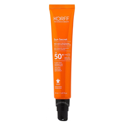 Korff sun secret fluido viso antimacchie effetto matt spf50+ 50 ml