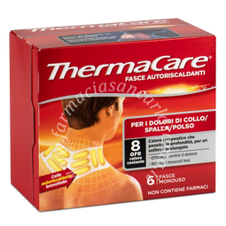 Fasce autoriscaldanti a calore terapeutico thermacare collo/spalla/polso 6 pezzi