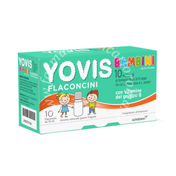 Yovis bambini fragola 10 flaconcini x 10 ml