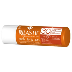 Rilastil sun system photo protection terapy stick transparente spf 30 4 ml