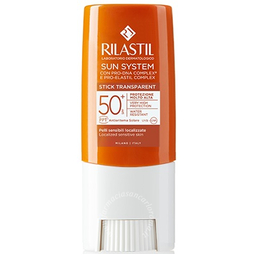 Rilastil sun system photo protection terapy spf 50+ stick trasparente 8,5 ml