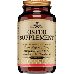 Solgar osteo supplement 120 tavolette