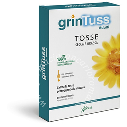 Aboca grintuss adulti sciroppo 12 flaconcini monodose