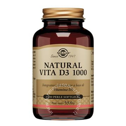 Solgar Natural vita d3 1000 100 perle softgel