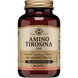 Solgar Amino tirosina 500 50 capsule vegetali