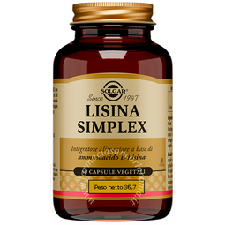 Solgar Lisina simplex 50 capsule vegetali
