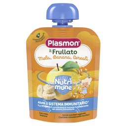 Plasmon nutri-mune mela/banana/cereali 85 g