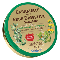Caramelle digestive senza zucchero nuova formulazione 60 g