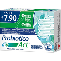 Probiotico act 15 capsule vegetali