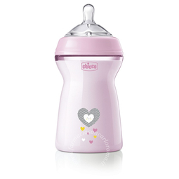 Chicco biberon nat feel pp 6m+ 330 ml bimba