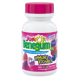 Benegum Junior immuno + ricarica frutti rossi 156 g
